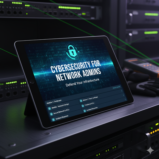 Cybersecurity for Network Admins (eBook or Mini Course)